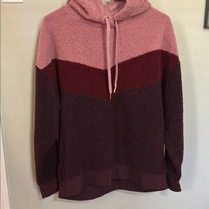 Colorblock Hooded Sweater